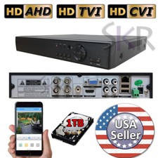 Sikker 4Ch Channel standalone Video Security DVR Camera Recorder System HDMI 1TB