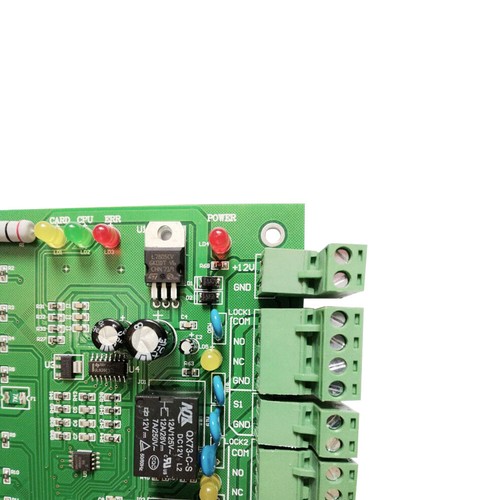 Kit de control de 4 puertas con lector/interruptor/unidad de potencia/llavero/cerraduras eléctricas - Imagen 8 de 22