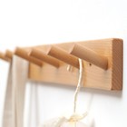 Wall Mounted Wooden Hook Coat Key Hanger Hat Bathroom Organizer Holder Wood Hook