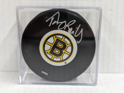 TERRY O'REILLY Boston Bruins - NHL HOCKEY PUCK Signed AUTOGRAPHED + Case