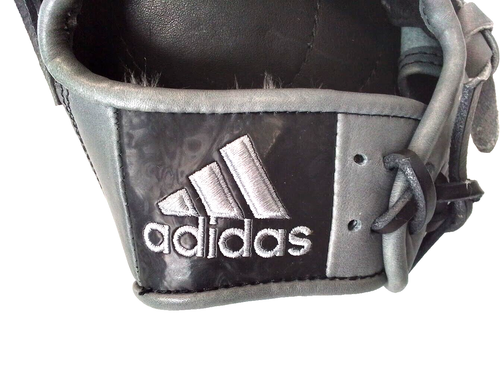 Adidas Pro K3 Leather 12.75” eqt hx Baseball Glove Mitt Grey Left Hand Throw NEW - Picture 5 of 12