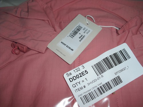 230,00 $ Peter Millar Größe: Small Joan Damenweste mit Kapuze Performance-Stoff pink - Bild 3 von 11