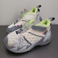 Nike Jordan Why Not ZERO.3 TD Russell Westbrook White Grey 7C Shoes CD5806-100