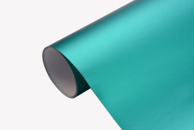 28,95 /m² Autofolie Chrom matt metallic -grün 25 x 152cm selbstklebend Muster