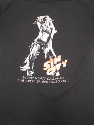 Sin City 2005 Movie Promo Nancy Callahan Jessica Alba 2XL T-Shirt