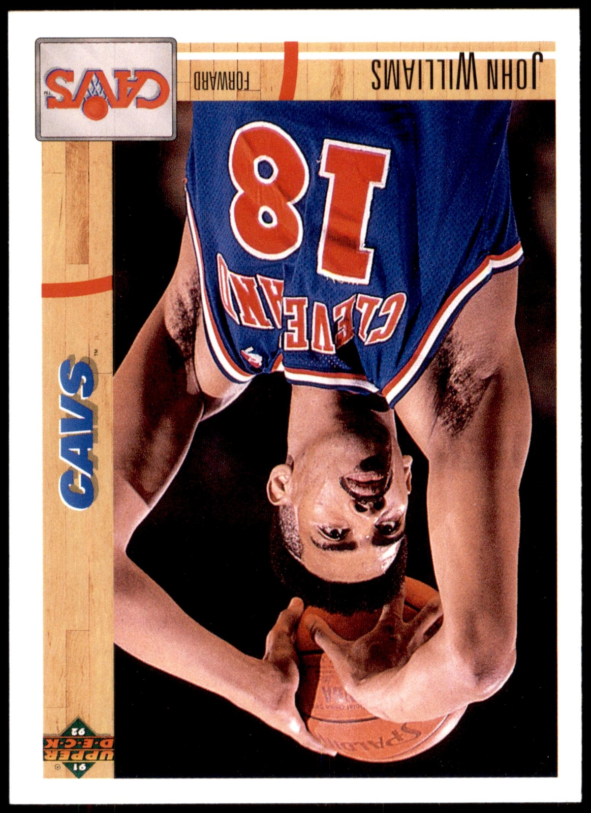 John Williams #249b 1991-92 Upper Deck
