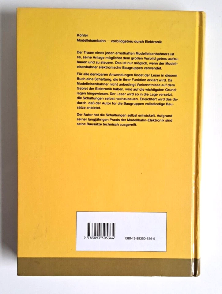 Modelleisenbahn - vorbildgetreu durch Elektronik --- A 528 - Bild 2 von 2