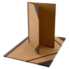 Seawhite Retro Kraft Art Portfolio with Elastic Straps