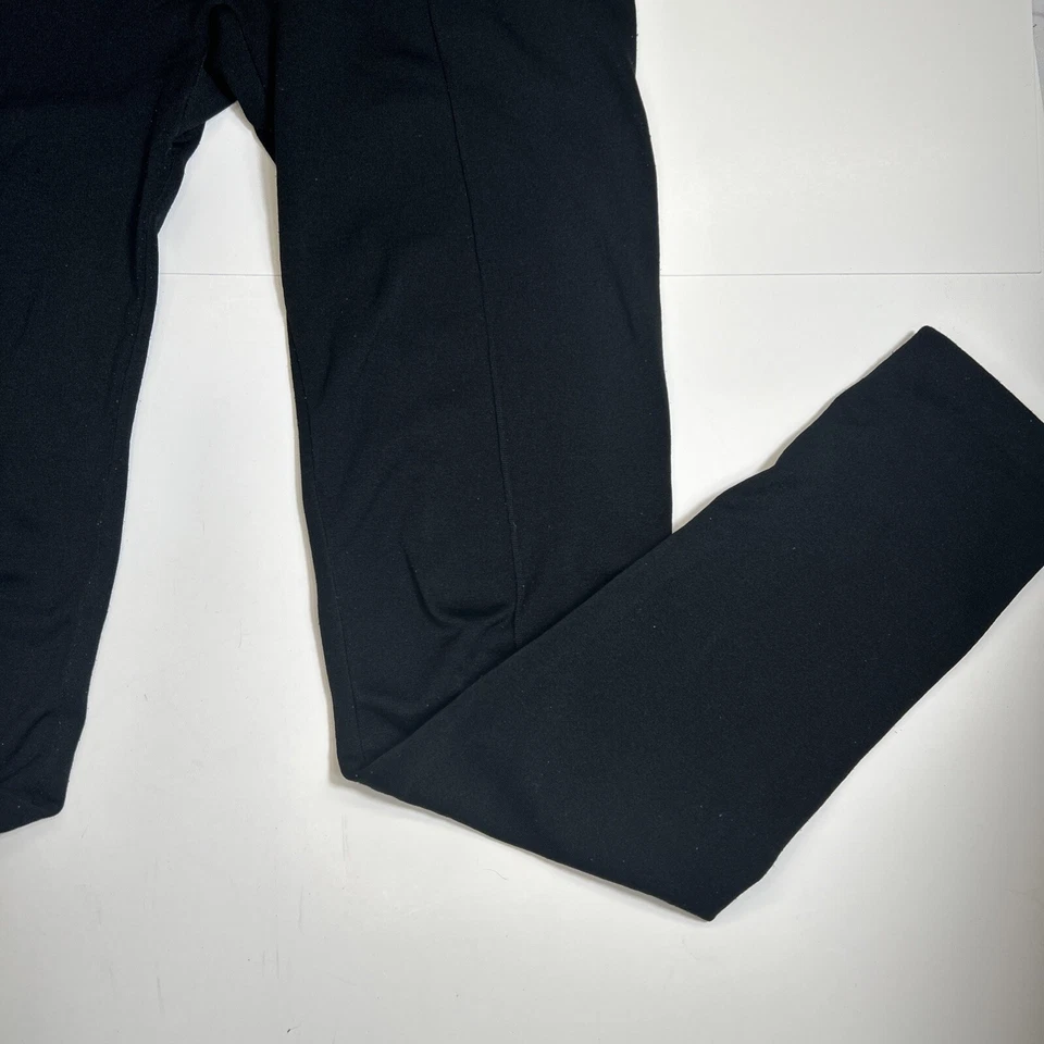 Leggings Derek Heart suaves negros aislantes para mujer talla pequeña/mediana 26w X 27 IS Foto 2 de 4