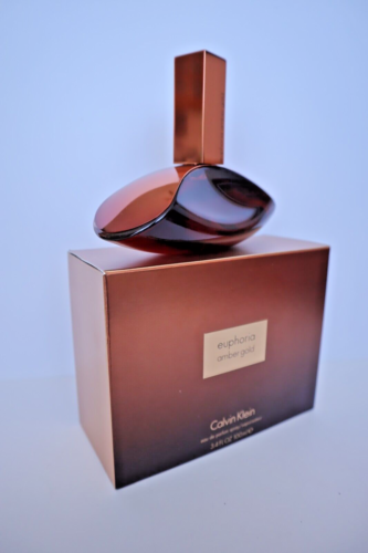 Amber Gold  Euphoria Calvin Klein 100 ml Eau de Parfum spray new in box ! - Picture 1 of 1