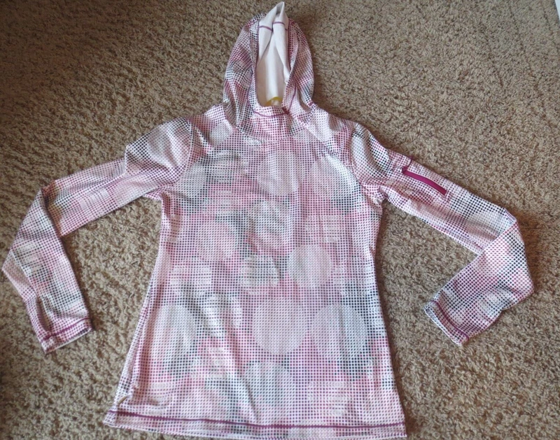 lole pullover purple circles hoodie