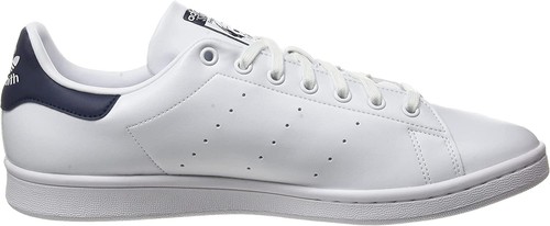 ADIDAS STAN SMITH Sneakers Core Ftwr /White Ftwr /White Collegiate Navy New - Picture 6 of 11