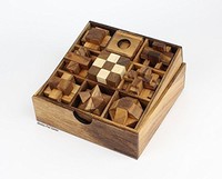 Monkey Pod Games Nine Puzzle Gift Set Monkey Pod Games Nine Puzzle Gift Set