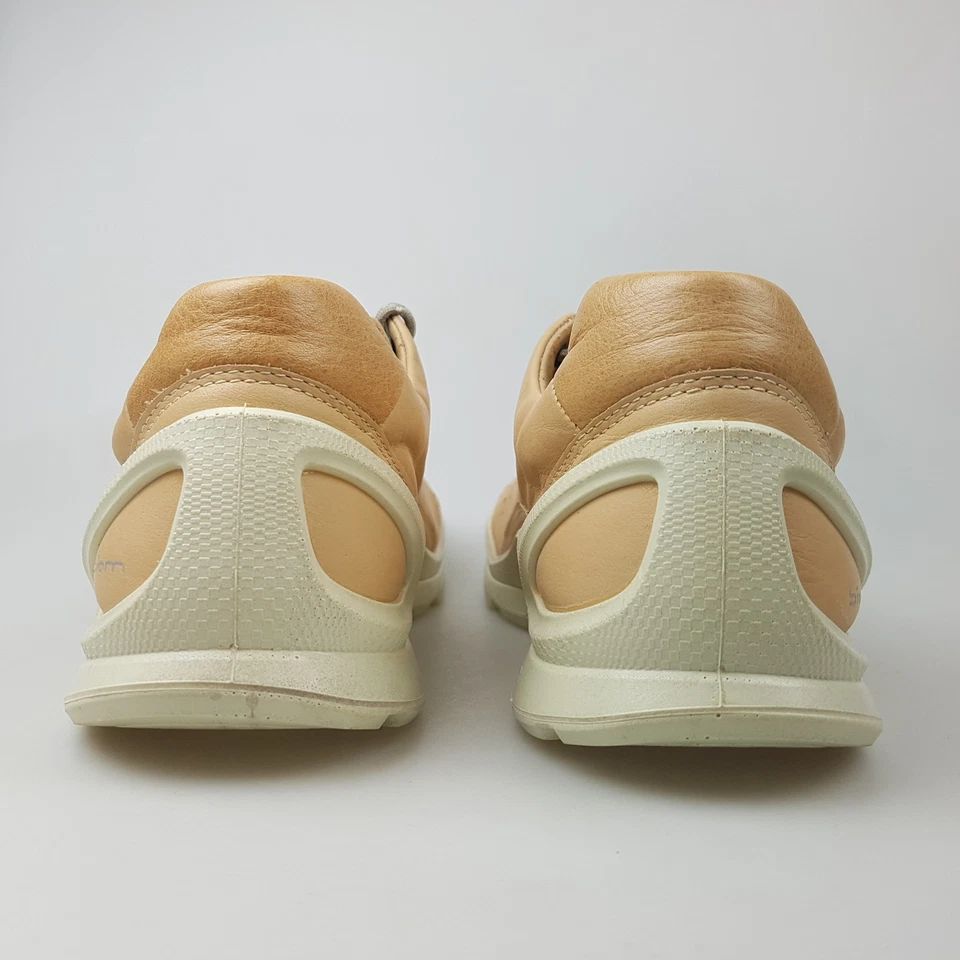 Women's ECCO Sz 8 US Shoes Tan White Leather Low Ladies | 3+ Extra 10% Off Foto 4 de 4