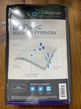 Bedgear BGBasic Mattress Protector, Size Full, Waterproof + Noiseless + Soft NEW