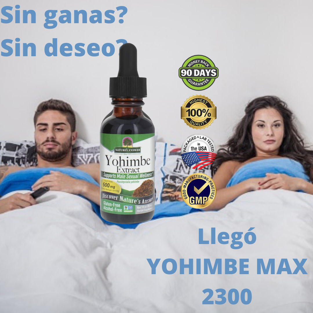 Yoimbina Yumbina Gotas Deseo Sexual Estimulante Mujer Booster