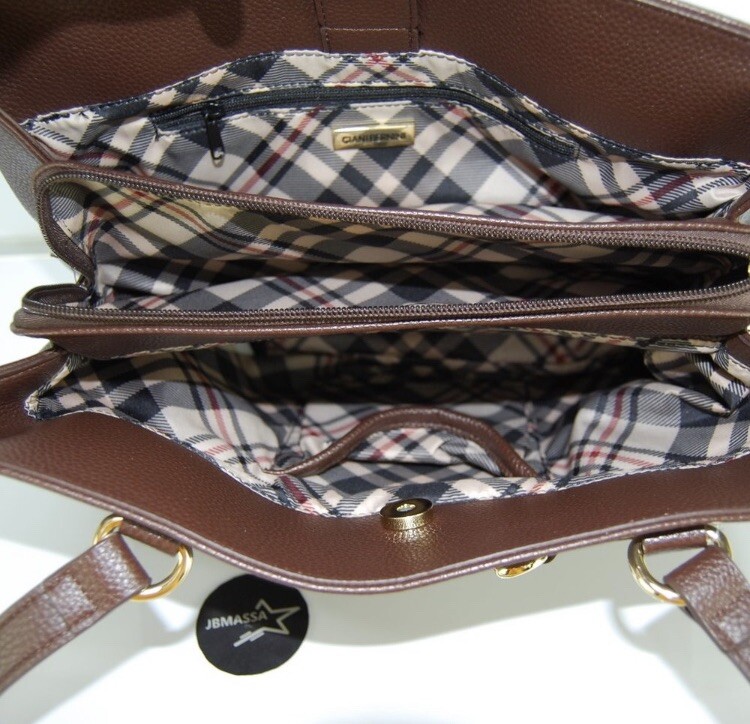 Giani Bernini HorseBit Leather Satchel New eBay