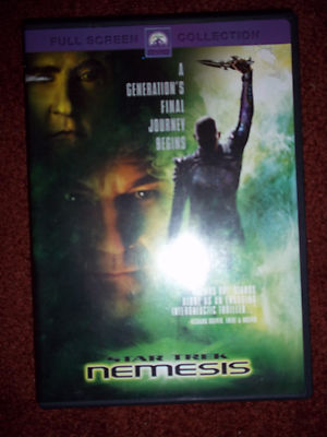 Star Trek Nemesis dvd Full Screen