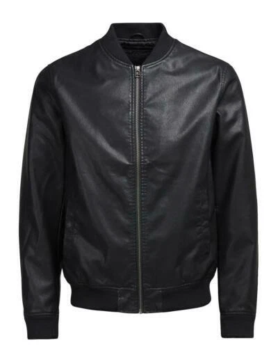 Abrigos, chaquetas y chalecos de hombre negras JACK & JONES