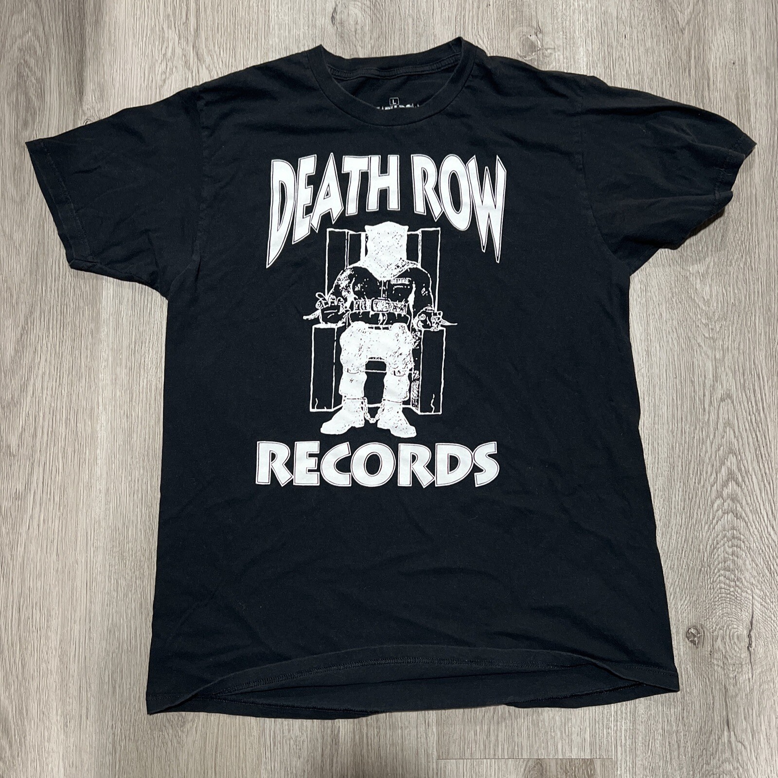FILA Maglietta grande nera Death Row Records viola Junction