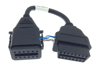 GFFG Auto OBD2 Diagnostische Kabel 16 Pin Mannelijk Naar Vrouwelijk Obdii Platte Mannelijke Adapter 683569010