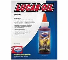 LUCAS GUN OIL 2 OZ BOTTLE 10006 FAST SHIPPING!!! MADE IN USA!!!-155413