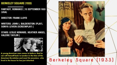 Berkeley Square (1933) Frank Lloyd Leslie Howard, Heather Angel, Valerie Tay dvd