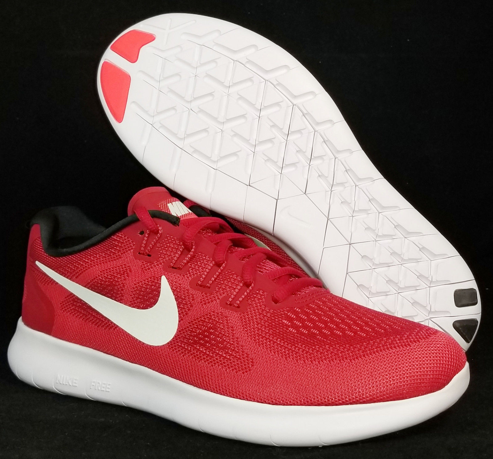 NIKE Mens FREE RN 2017 880839 601 GAME RED RUNNING CASUAL SHOE MSRP $100 Sz-14 NIKE Mens FREE RN 2017 880839 601 GAME RED RUNNING CASUAL SHOE MSRP $100 Sz-14