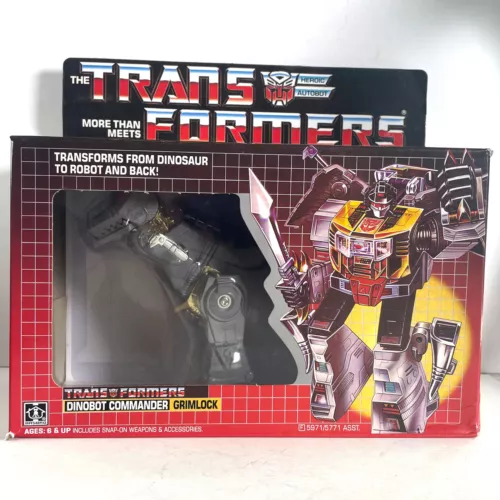 Transformers G1 Dinobot Commander Grimlock Reissue Action Figure Toys New in Box