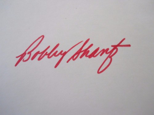 Bobby Shantz Autograph on 3" X 5" Index card with Baseball card Pitcher - Picture 2 of 2