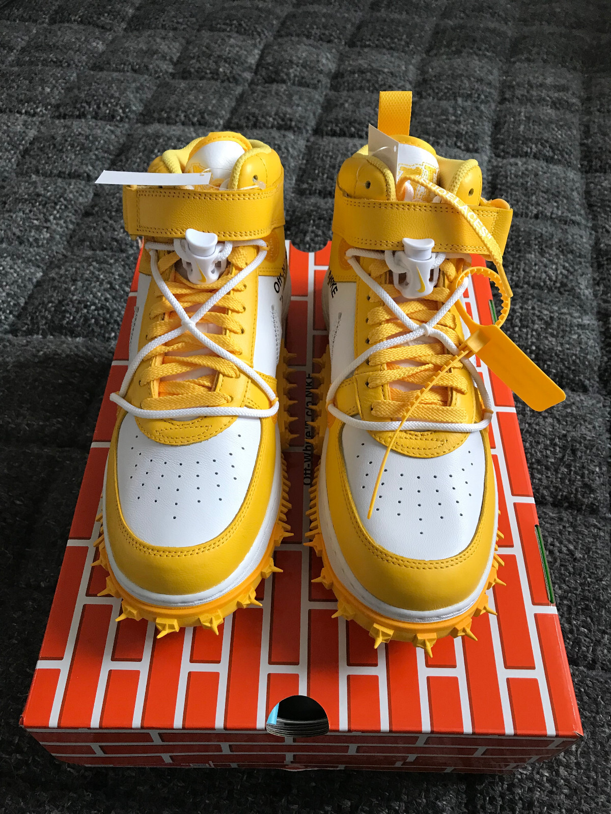 OFF WHITE X NIKE Nike Air Force 1 Mid x Off White Varsity Maze EUR 44 US 10 UK 9