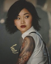 Lana Condor Deadly Class Autographed Signed 8x10 Photo COA EE369