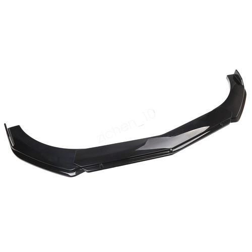 Glossy Black Front Bumper Lip Splitter Spoiler For Volkswagen CC 2009-2017 US - Picture 11 of 13