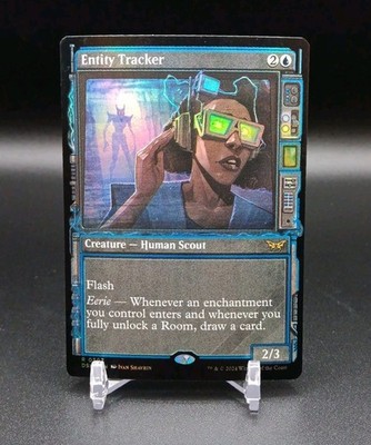 MTG Entity Tracker #307-Showcase Foil Rare- Duskmourn: House of Horror 