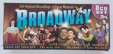 Broadway 154 Original Recordings-8 Great Musicals by Various Artists 8 CD's Set