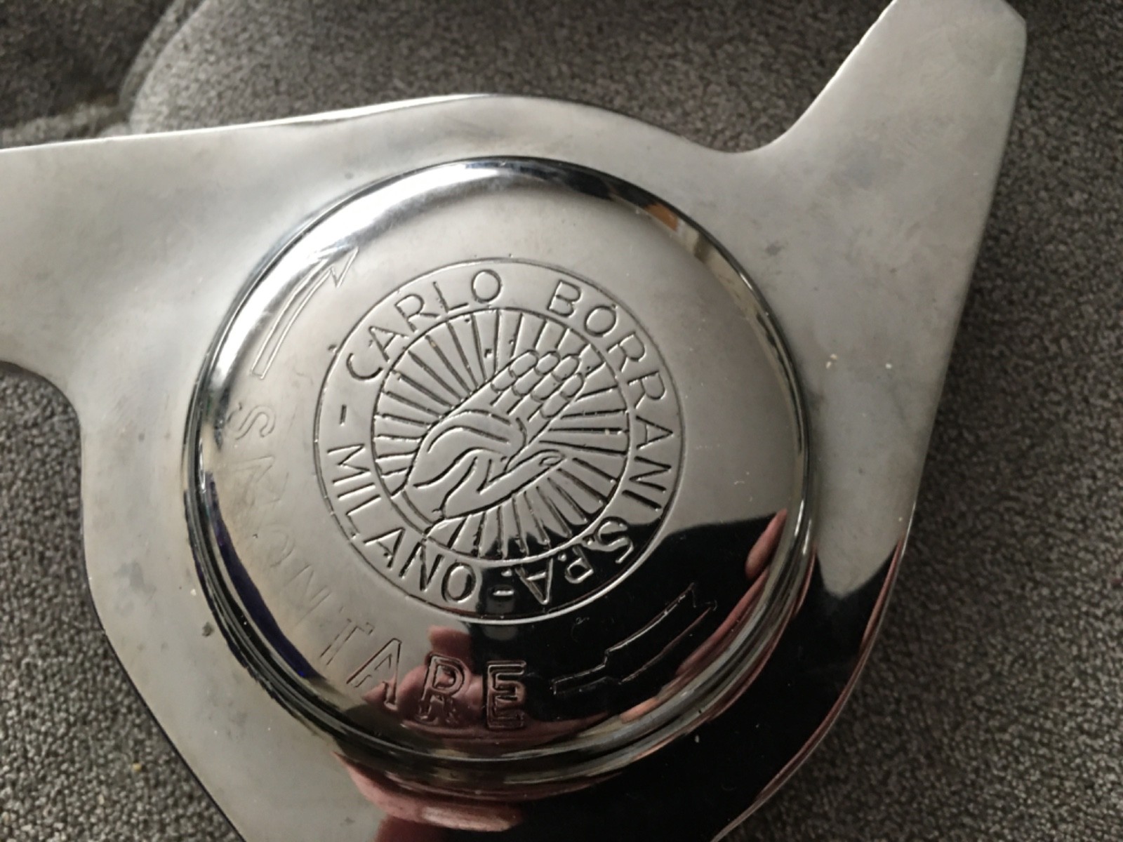 Borrani knock-off Nuts - Three Ear 42 mm Ferrari 250