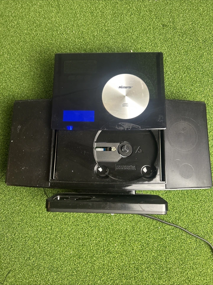 Sistema de audio digital MEMOREX modelo Mi1200 para IPOD + IPhone y CD ¡PROBADO! Foto 3 de 4