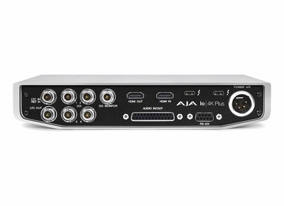AJA IO-4K-PLUS-R0 Professional Video I/O for Thunderbolt 3