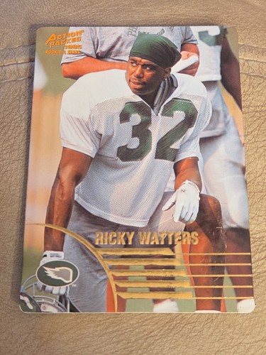 1995 Action Packed Rookies and Stars Ricky Watters #7 card