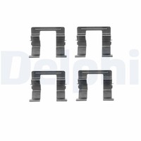 Delphi ZubehöRsatz, Scheibenbremsbelag LX0420 FüR Mazda
