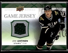 2007-08 Upper Deck Game Jerseys Jere Lehtinen Dallas Stars #GJ2-JL
