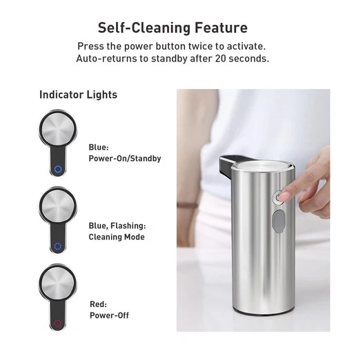 EKO Aroma Touchless Automatic Soap Dispenser for Kitchen and Bathroom, Liquid... - Picture 3 of 9