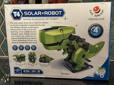 Toy Solar Kit: STEM Toy T3 Solar Kit Science Education DIY Kit 3 in 1 Dinosaur