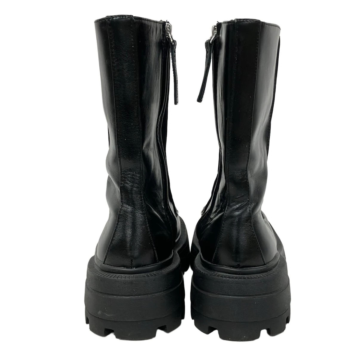 AMERI - Black Leather Women's Boots - image 3