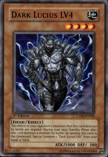Yu-Gi-Oh! Dark Lucius LV4 Common CDIP-EN009