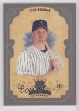 2004 Donruss Diamond Kings Silver Framed 21/100 Lyle Overbay #101 0bk