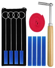 13 Pcs Professional Piano Tuning Kit Piano Tuner Hammer Mute Kit Tools Piano ...