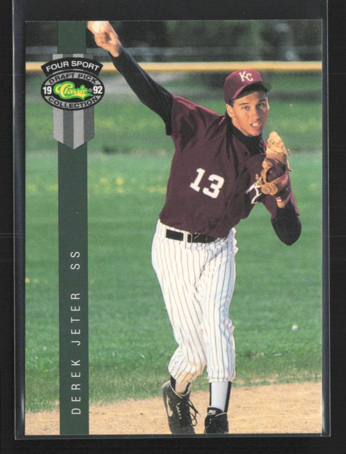 1992 Classic Four Sport #231 Derek Jeter