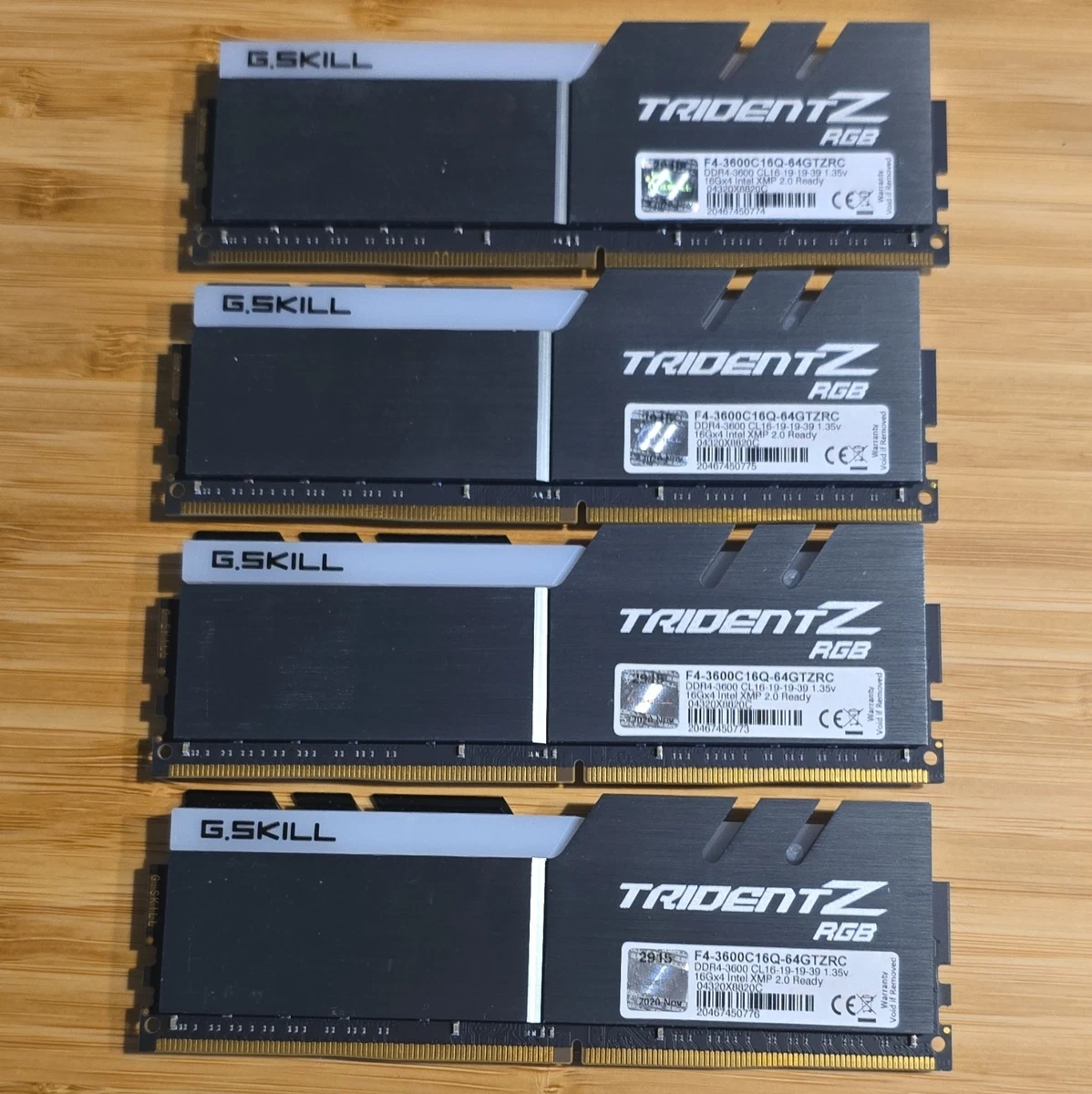 G. SKILL DDR4 SDRAM 64 GB Total Capacity Memory (RAM) for sale | eBay