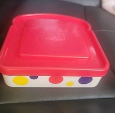 Wonder Bread Sandwich Container Box Holder Case 2010 Hostess Brands Lunch Box